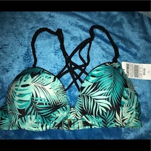 Black & Teal Bikini